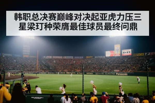 韩职总决赛巅峰对决起亚虎力压三星梁玎种荣膺最佳球员最终问鼎